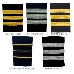Crew Outfitters Velcro Epaulets - First Officer