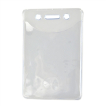 ID Holder - 2 Sided Holder Clear Vertical